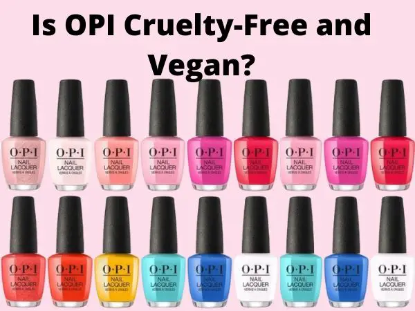 is Opi cruelty-free and vegan