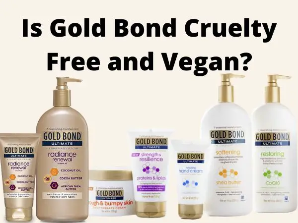 is Gold Bond cruelty-free and vegan