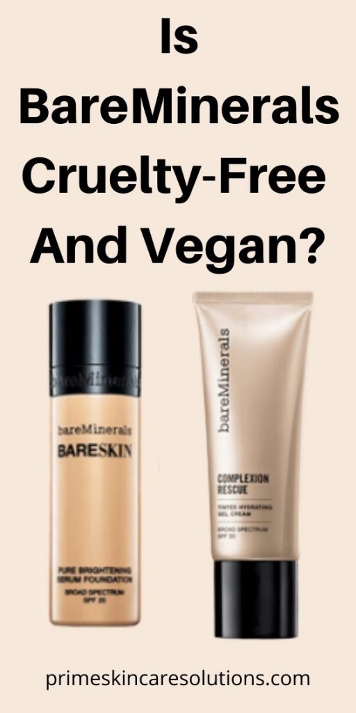 Is BareMinerals cruelty-free and vegan and good