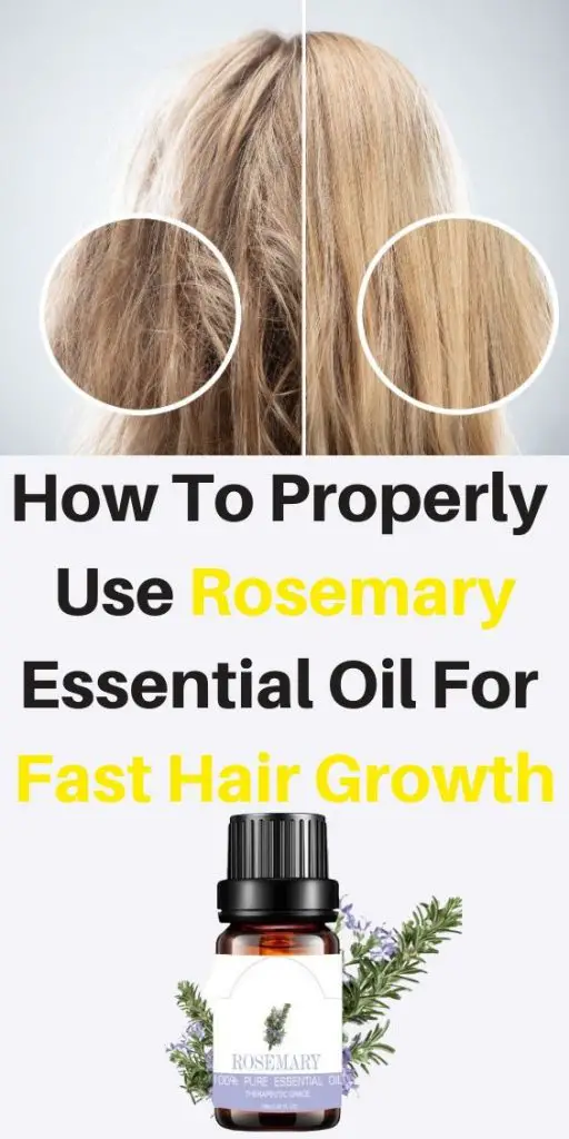 How To Properly Use Rosemary Essential Oil For fast Hair Growth