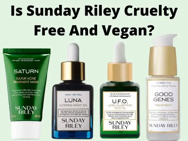 is Sunday Riley cruelty-free and vegan
