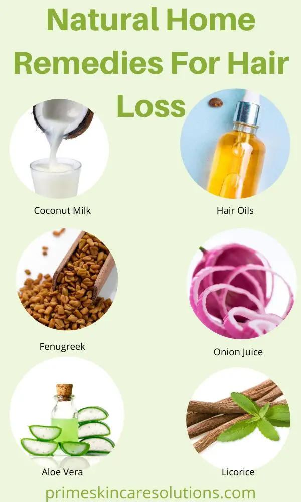 Natural Home Remedies for hair loss 