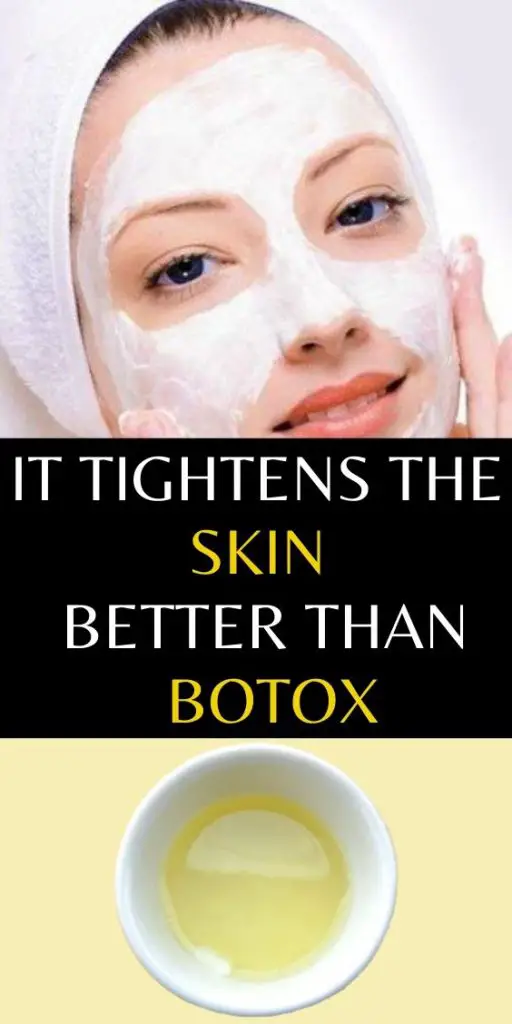 Skin Tightening Homemade Cream Better Than Botox