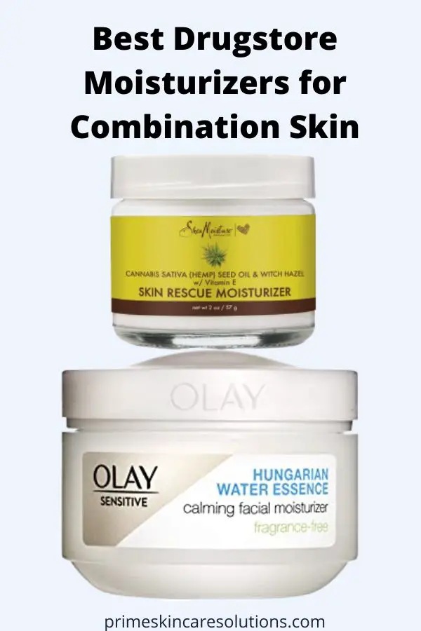 The Best Drugstore moisturizers for Combination Skins