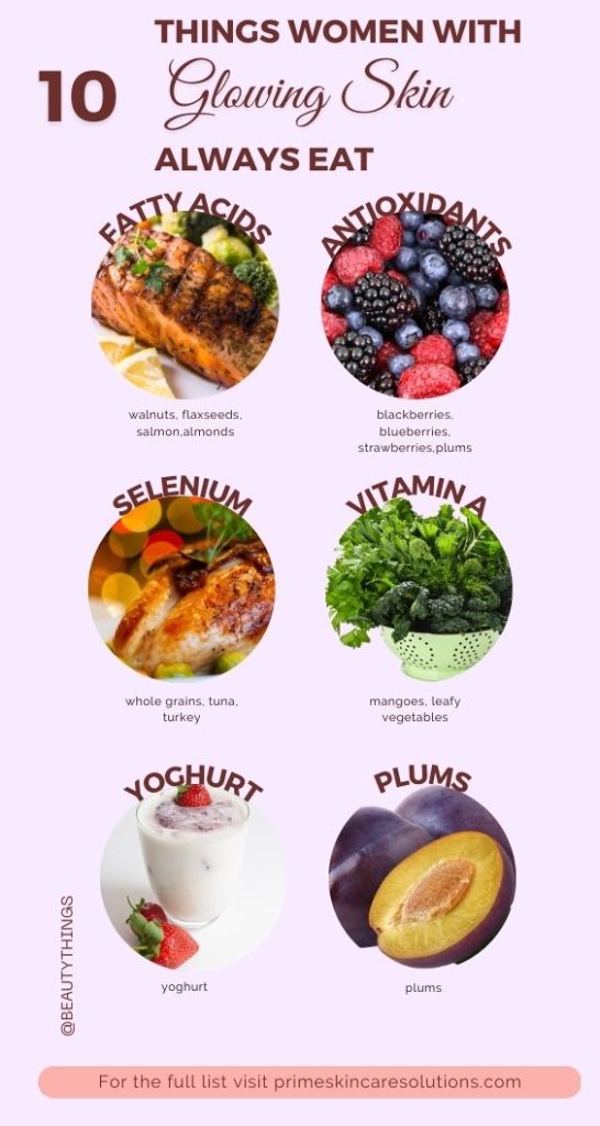 Best foods for glowing skin