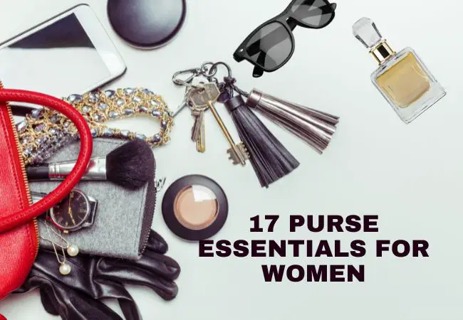 17 purse essentials for women and men